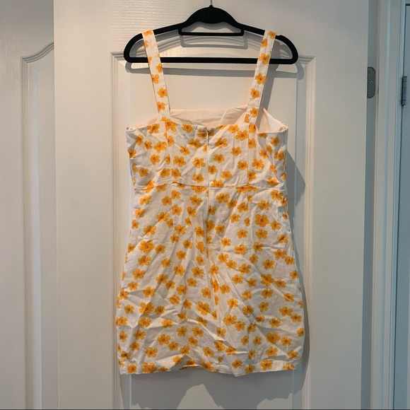 ⭐️ NEW Forever 21 Floral Linen Mini Dress - Picture 4 of 6